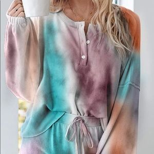 Tie Dye Loungewear Set